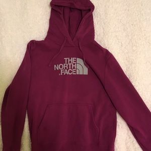 Magenta North Face Hoodie